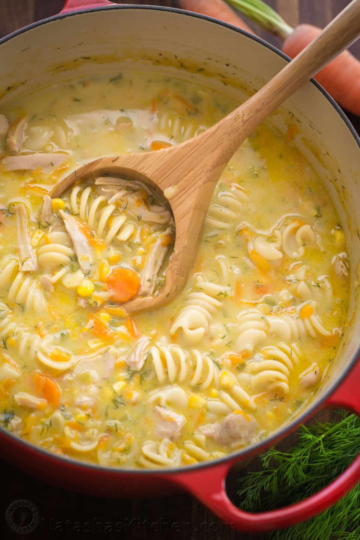 Minute Creamy Chicken Noodle Soup: Fast Flavor & Ultimate Comfort